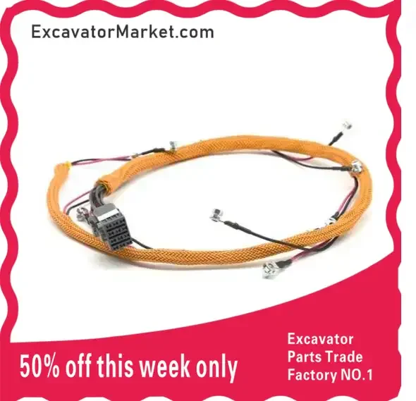 

Caterpillar CAT C4.2 Engine E 311D 312D 313D 315DL 318DL 319DL excavator Fuel injector Wiring harness wire cable 324-4203