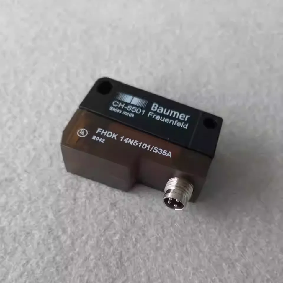 الأصلي الجديد Baumer الكهربائية CH-8501 الاستشعار الكهروضوئي لآلة طباعة الأوفست الأشعة فوق البنفسجية/المذيبات البيئية #4