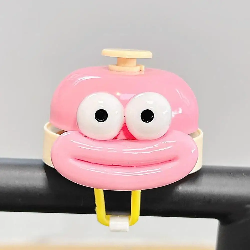 Cute Clownfish Bicycle Bell Cartoon Children's Scooter Horn Decorative Accessories Clear High Decibel Prompt Sound Colorful Pers