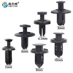 60Pcs 5mm 6mm 7mm 8mm 9mm 10mm Hole Car Bumper Rivet Fastener Auto Fender Trim Panel Clips For Honda Nissan Toyota Hyundai