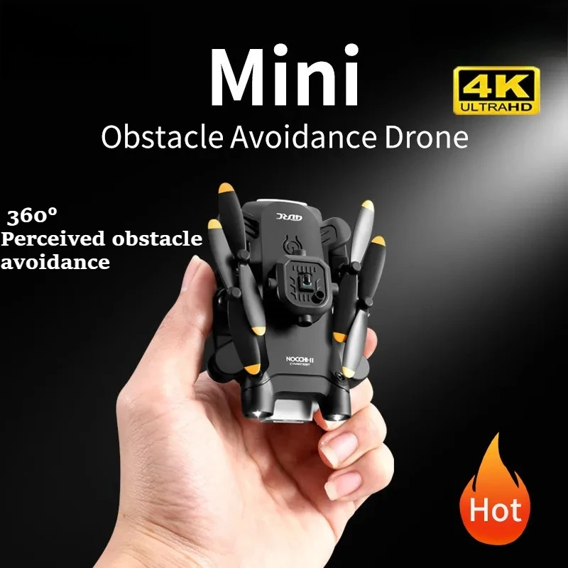 4DRCMini Drone 4K HD Dual Camera WIFI FPV Professional Drones Five Side Obstacle Avoidance Drone RC V30 Helicopter Toy Gift