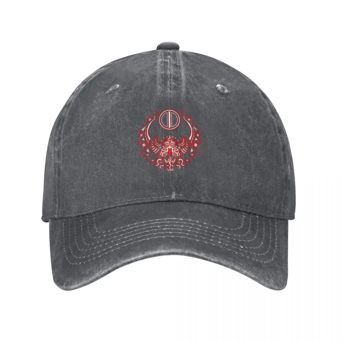 The Crimson Bat Steed of the Red Goddess by Kalin Kadiev Baseball Cap |-F-| Sunscreen cute Boy Women's