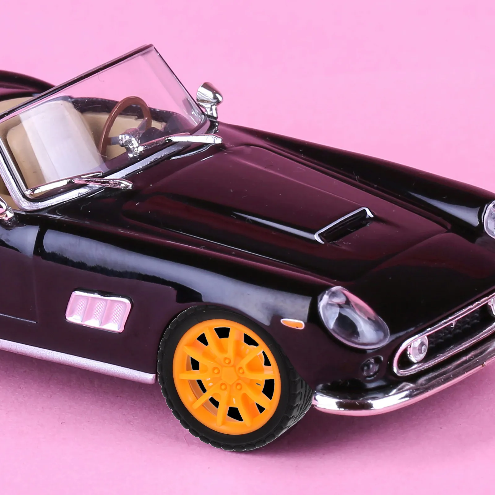 

15 шт. гладких полированных резиновых колес для поделок, научных проектов, развивающих мелкую моторику у малышей