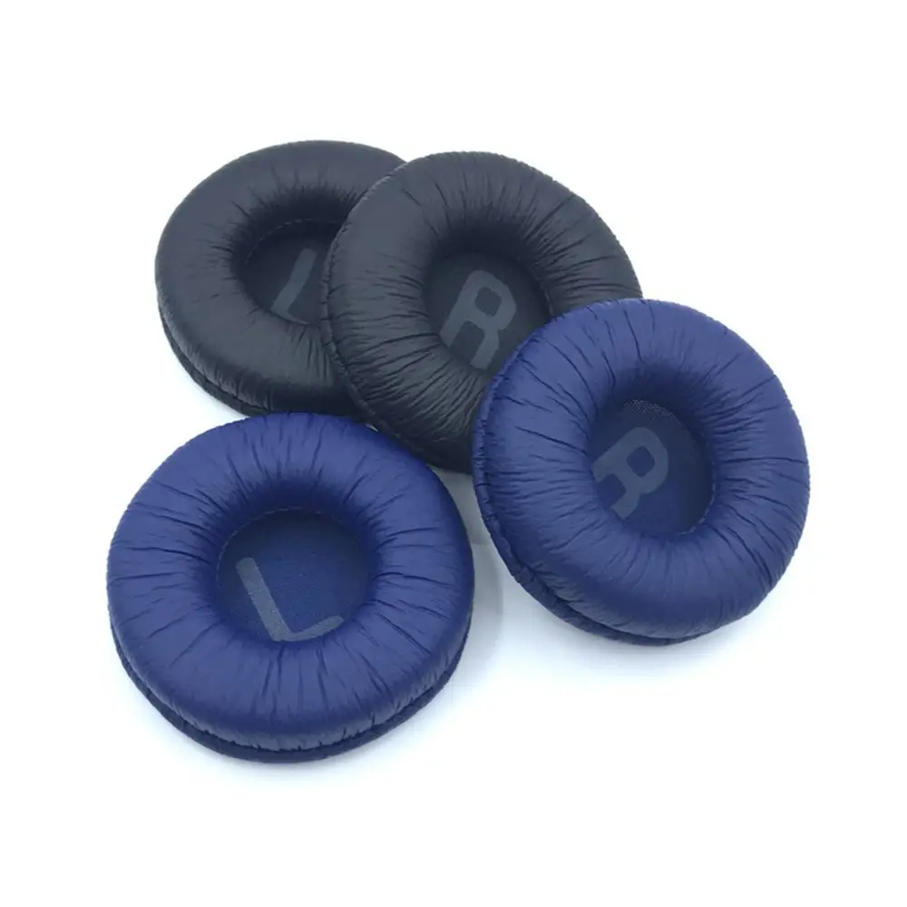 1 Pair Protein Leather Headphone Foam Replacement Cushion Cover Headband Ear Pads For JBL Tune600 T450 T450BT T500BT JR300BT