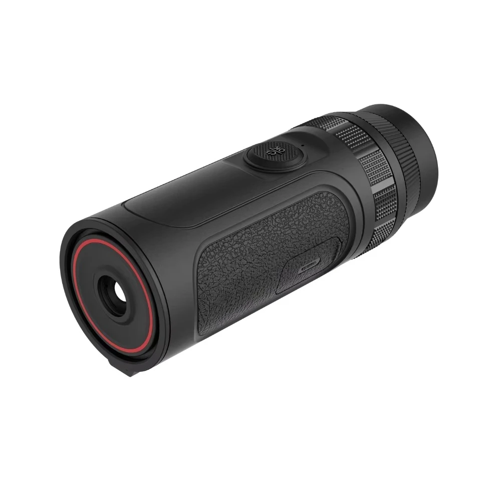 

Thermal Monocular 256x192 10mm Handheld WiFi Night Vision Hunting Camera with 1X-8X Magnification and 500m Range