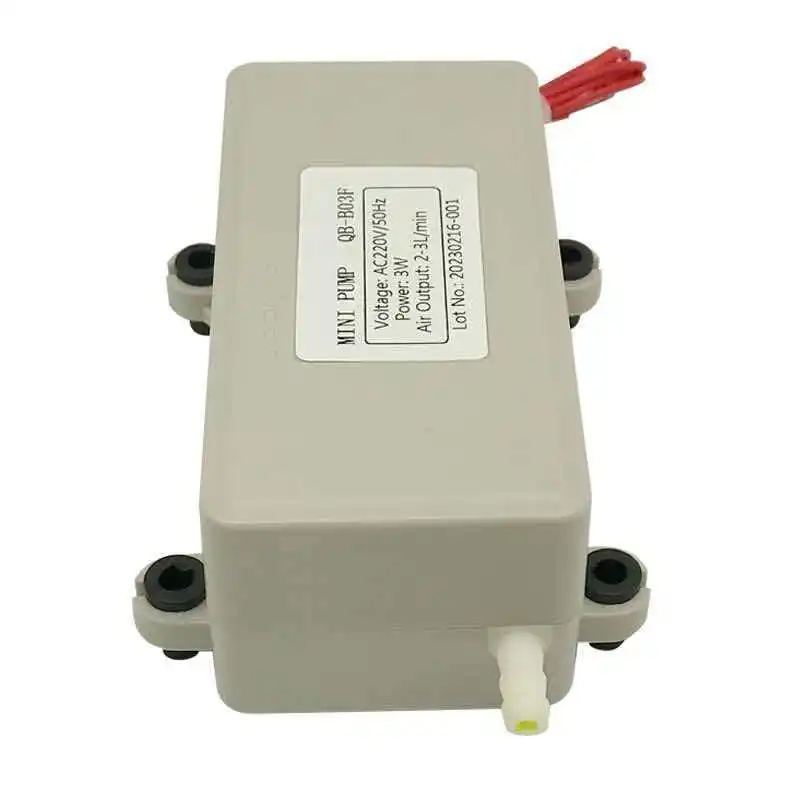 

QB-B03F miniature air pump inlet and outlet two port corrosion-resistant ozone machine dedicated small air pump