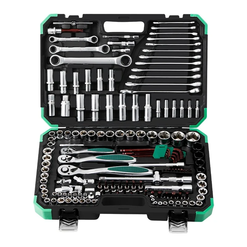 ชุดเครื่องมือซ่อมรถยนต์ 150 ชิ้น ปี 2025 - รวมถึงเครื่องมือซ่อมรถยนต์, ประแจและซ็อกเก็ต, และเครื่องมือบำรุงรักษารถยนต์