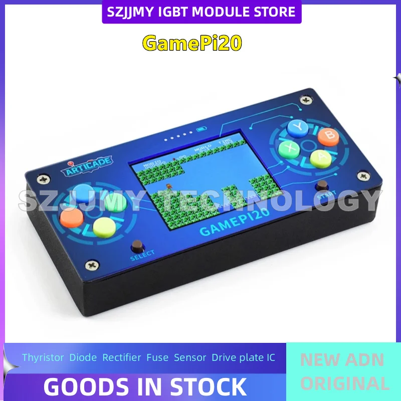 

Raspberry Pi Zero WH handheld game console 2-inch screen board built-in speaker/headphone jack package/accessory package