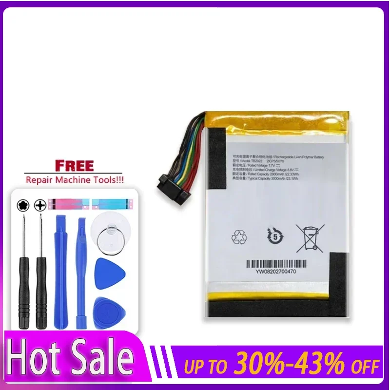 

3000mAh Replacement Battery For Autel MaxiBAS BT608