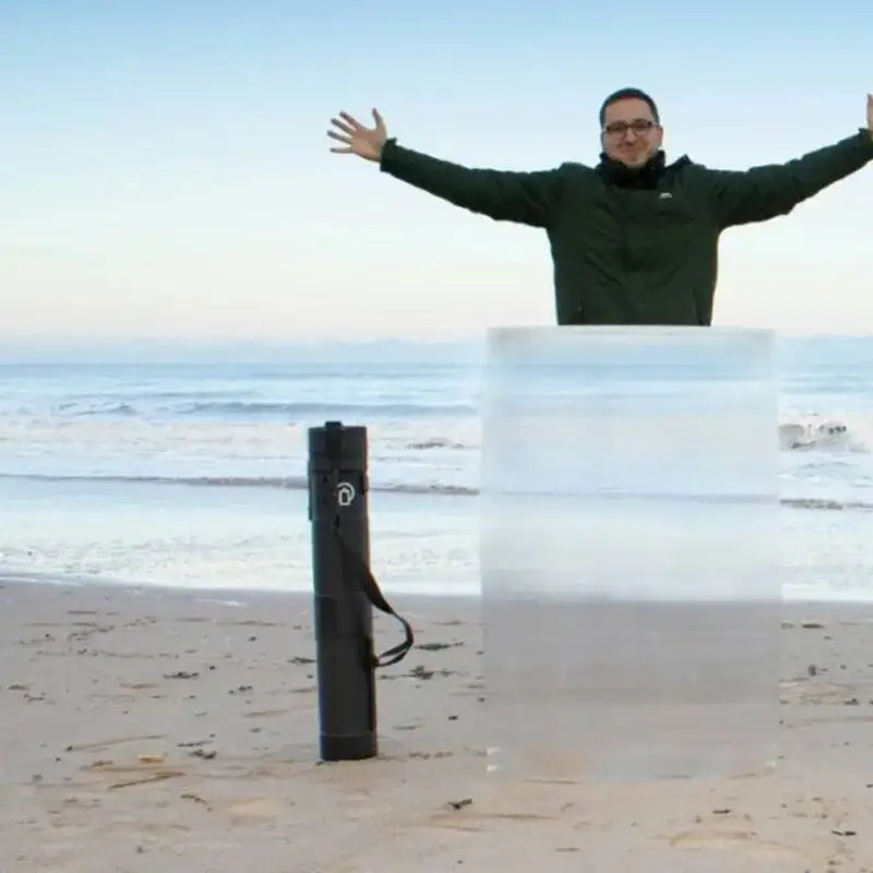 Invisible Shield Stealth Performance Set Outdoor Portable Body Camouflage Invisible Sheet Stealth Pillar Mirror Lenticular