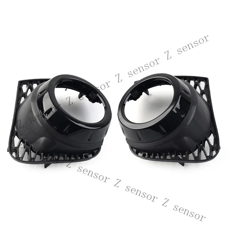 Z+ 1Pair Front Bumper Fog Light Cover Grilles For Land Rover Range Rover 2010-2012/