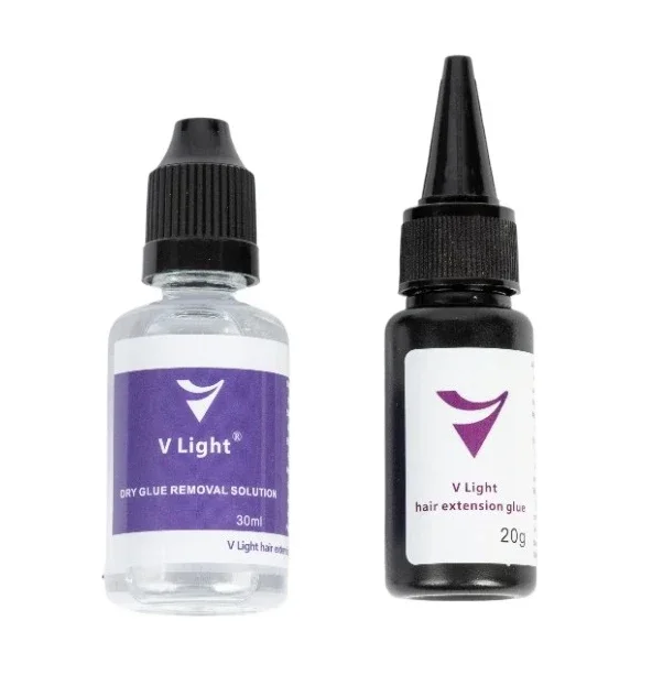 Wholesale Price UV Glue For V Light Human Hair Extension Invisibles Adhesives V Light Hairs Extensions Glue