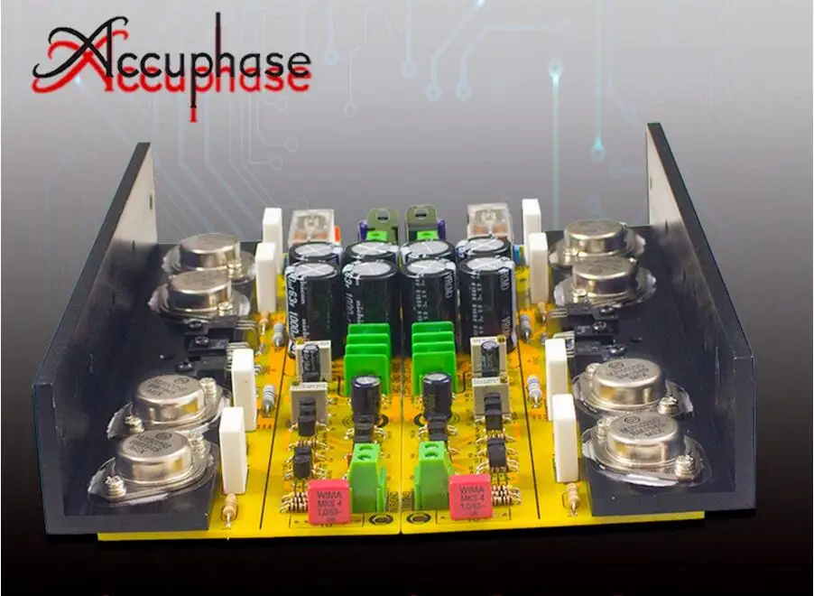 

A10 Metal-encapsulated transistor class A 30W+30W HiFi amplifier board FET input