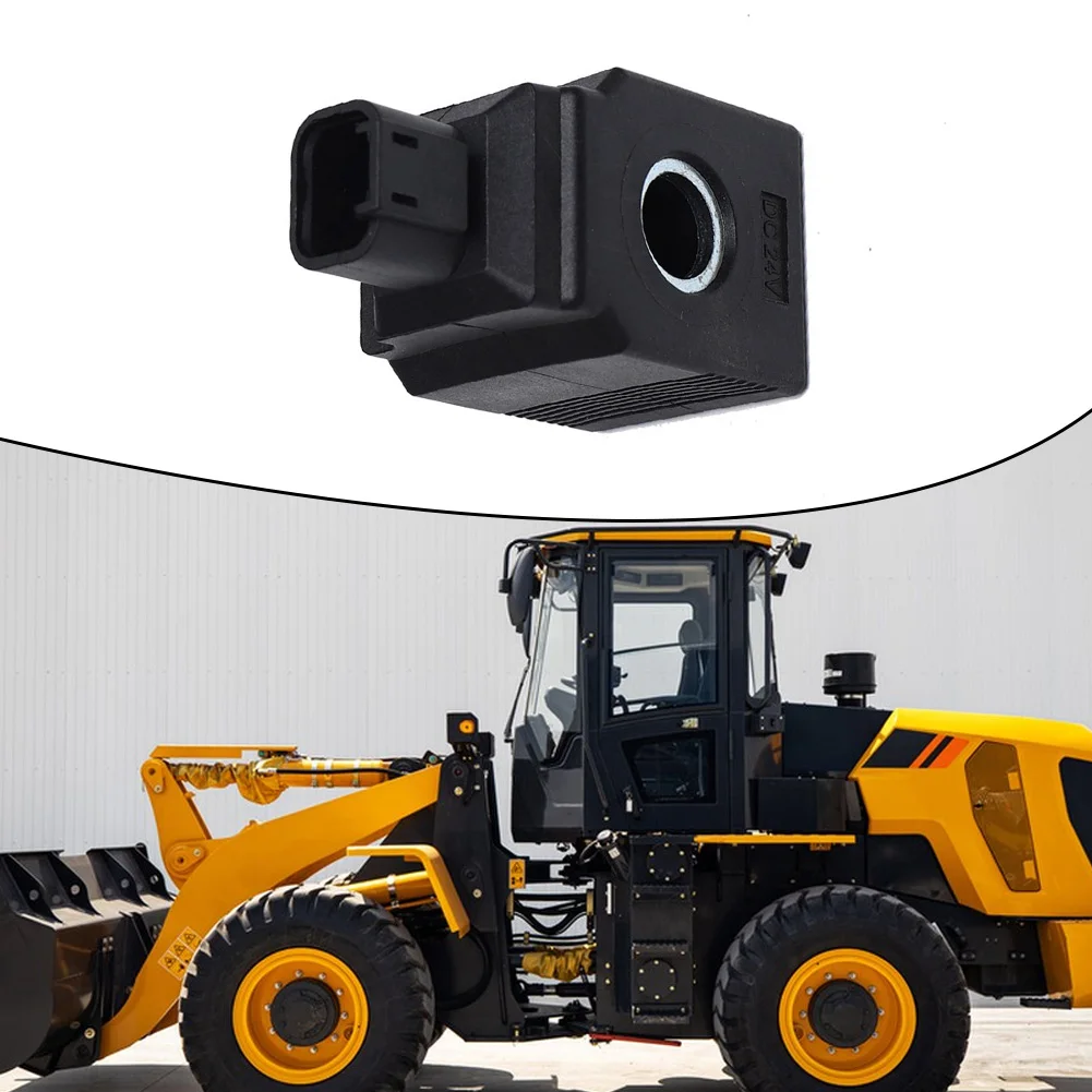 Solenoid Valve Coil for Loader 12V 24V Replacement Part Compatible For JCB Model 25221263 71720262 Loader Machine Part