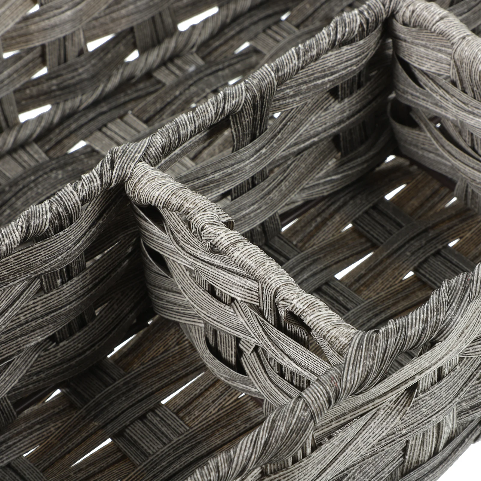 

Woven Storage Box Large Capacity Bathroom Organizer Desktop Makeup Box Pen Holder Cosmetics Storage Case Table Sorting Organizer