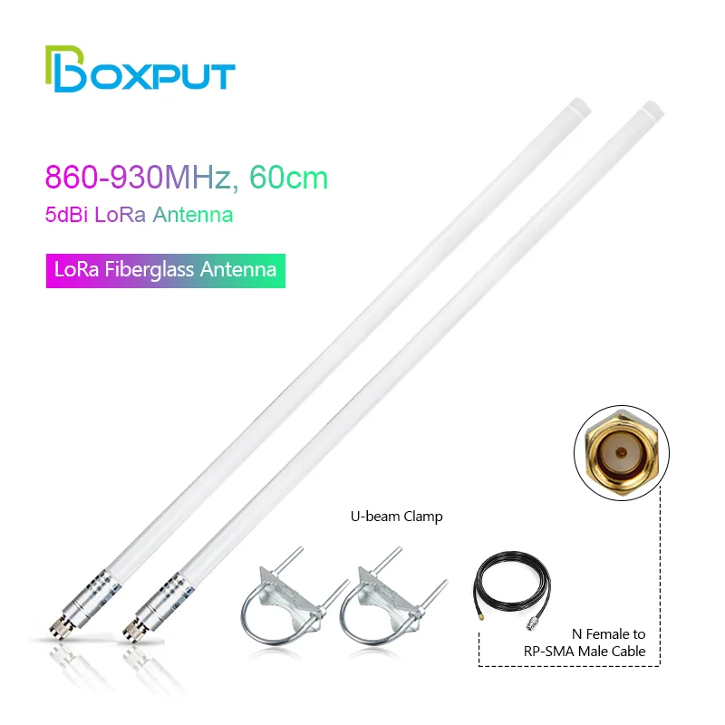 868MHz antenna 915MHz Outdoor Helium Miner LoRa fiberglass Antenne 5dBi RAK Hotspot Mining Antena Lorawan High Gain Antenne