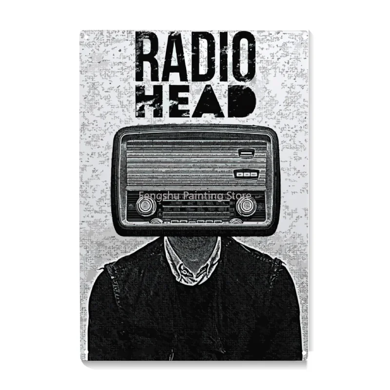 Radiohead escandinavo clássico vintage arte cartaz para casa sala de estar quarto entrada bar restaurante café pintura decoração