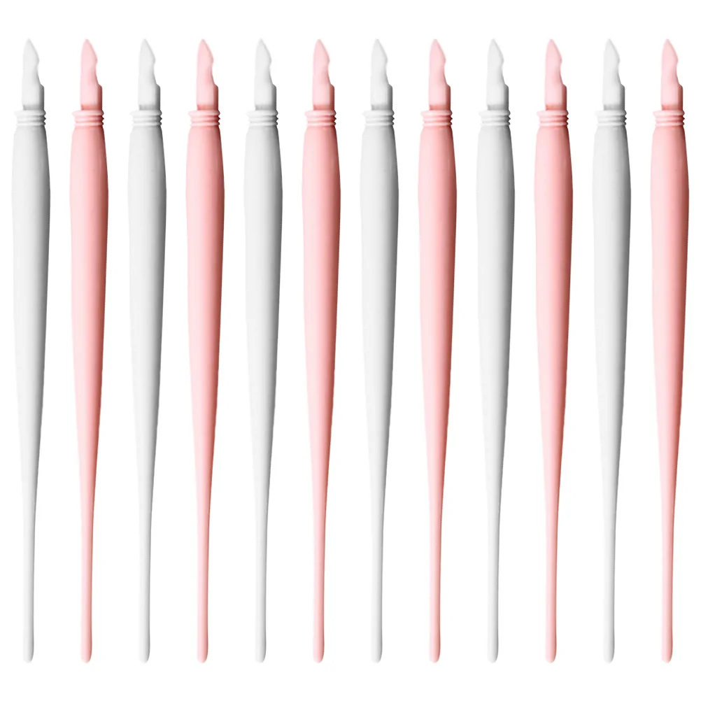 

12 Pcs Tools Scratch Pen Scratching Brush Plastic Rod Drawing Scratchboard Stick for Crafting