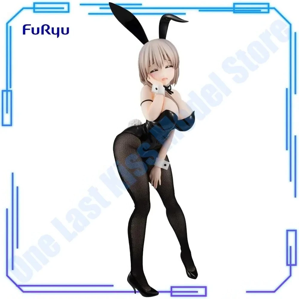 In Stock FuRyu Original Genuine Anime Uzaki-chan Wa Asobitai! Uzaki Tsuki BiCute Bunnies 29cm Collections Model Toy Figures Gift