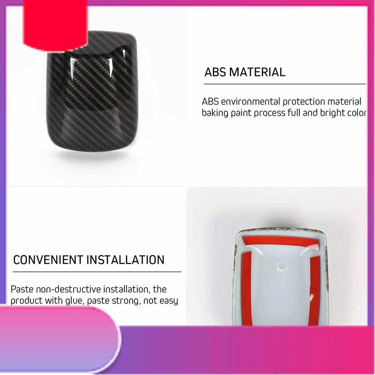 

Базовая крышка антенны, накладка из АБС-пластика, аксессуары для интерьера для Dodge Challenger Charger 2010-2020 RAM 2010-2015-Y79A