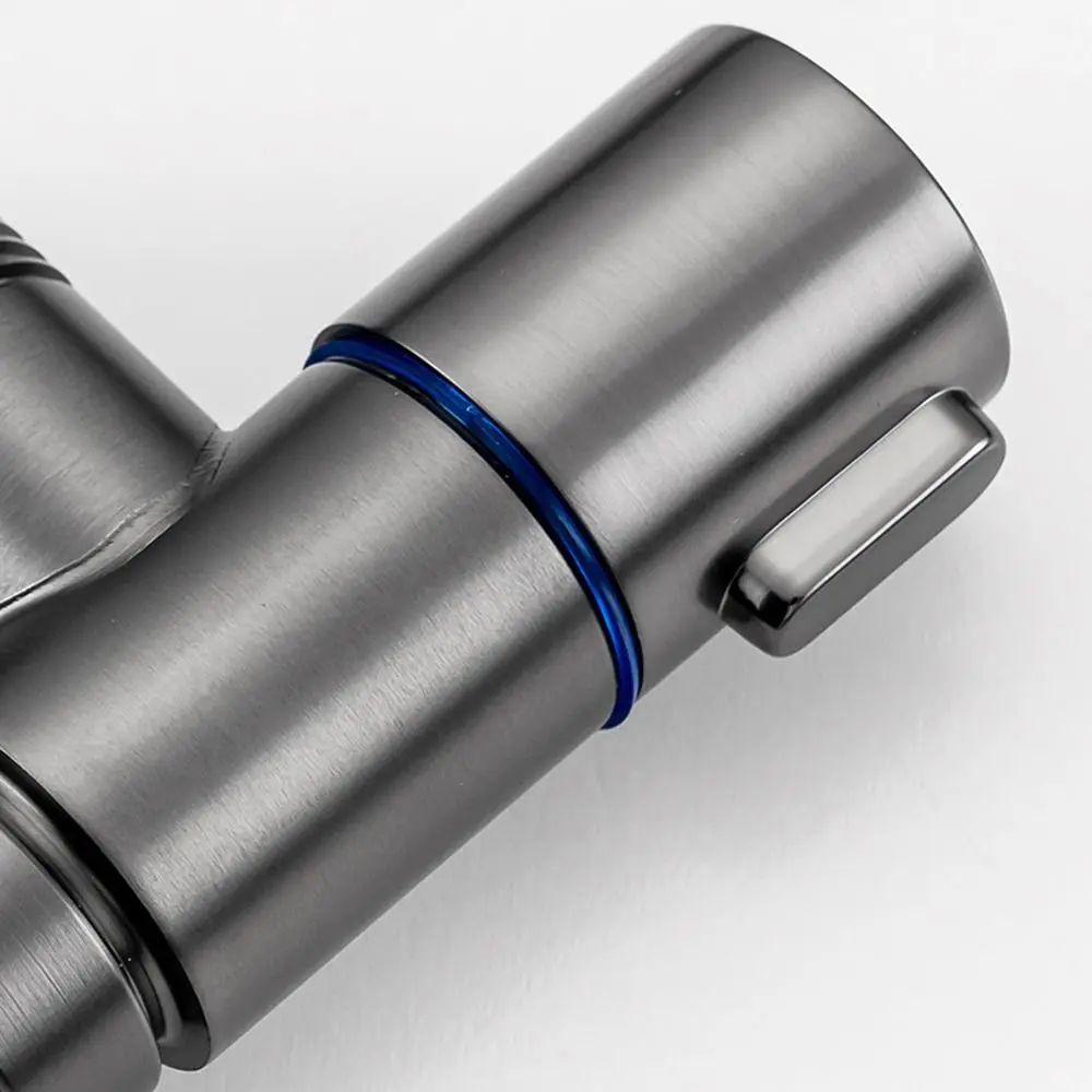 

Автоматический запорный клапан для воды, кран для стиральной машины, быстро открывающийся поворотный переключатель, кран для воды из нержавеющей стали, нержавеющий G1/2