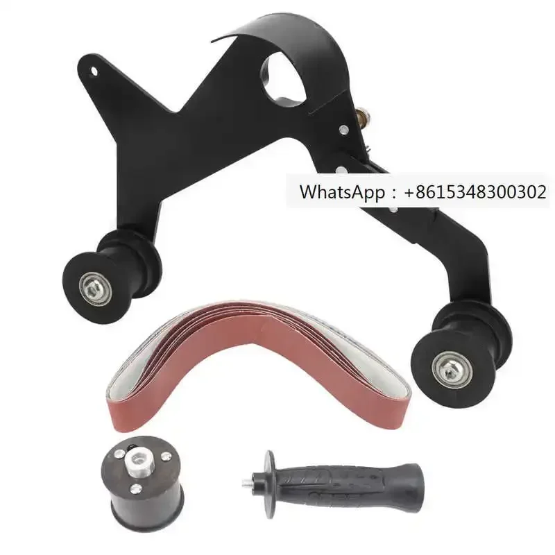 

Mini Belt Sander DIY Sanding Machine Stainless Steel Tube Pipe Polisher Grinder Tool Polishing Grinding