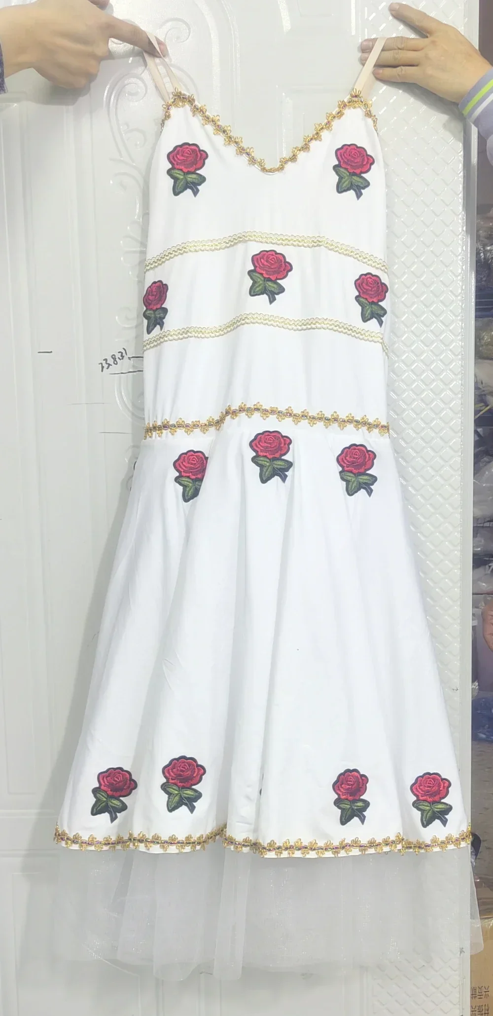 

Длинное профессиональное балетное танцевальное платье-пачка для девочек, костюмы для соревнований, белая пробуждающая флора, романтическая пачка