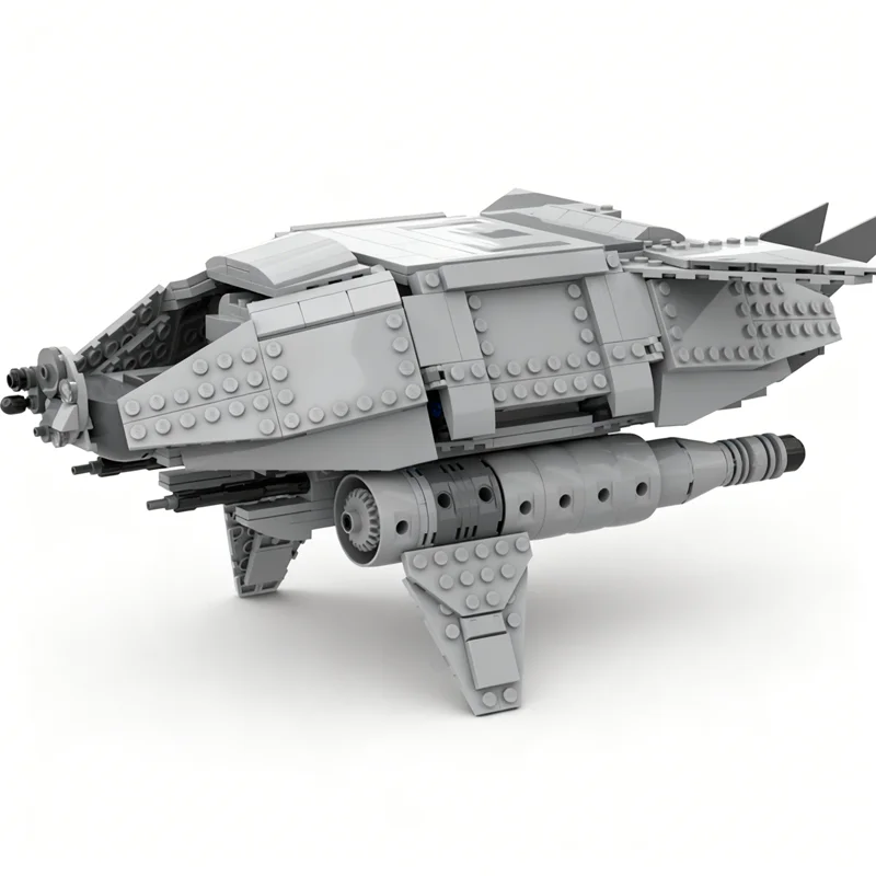 536pcs MOC Imperial Commando Shuttle Star Battle Model Building Blocks Architecture Toys Festival Gifts DIY Creative Idea