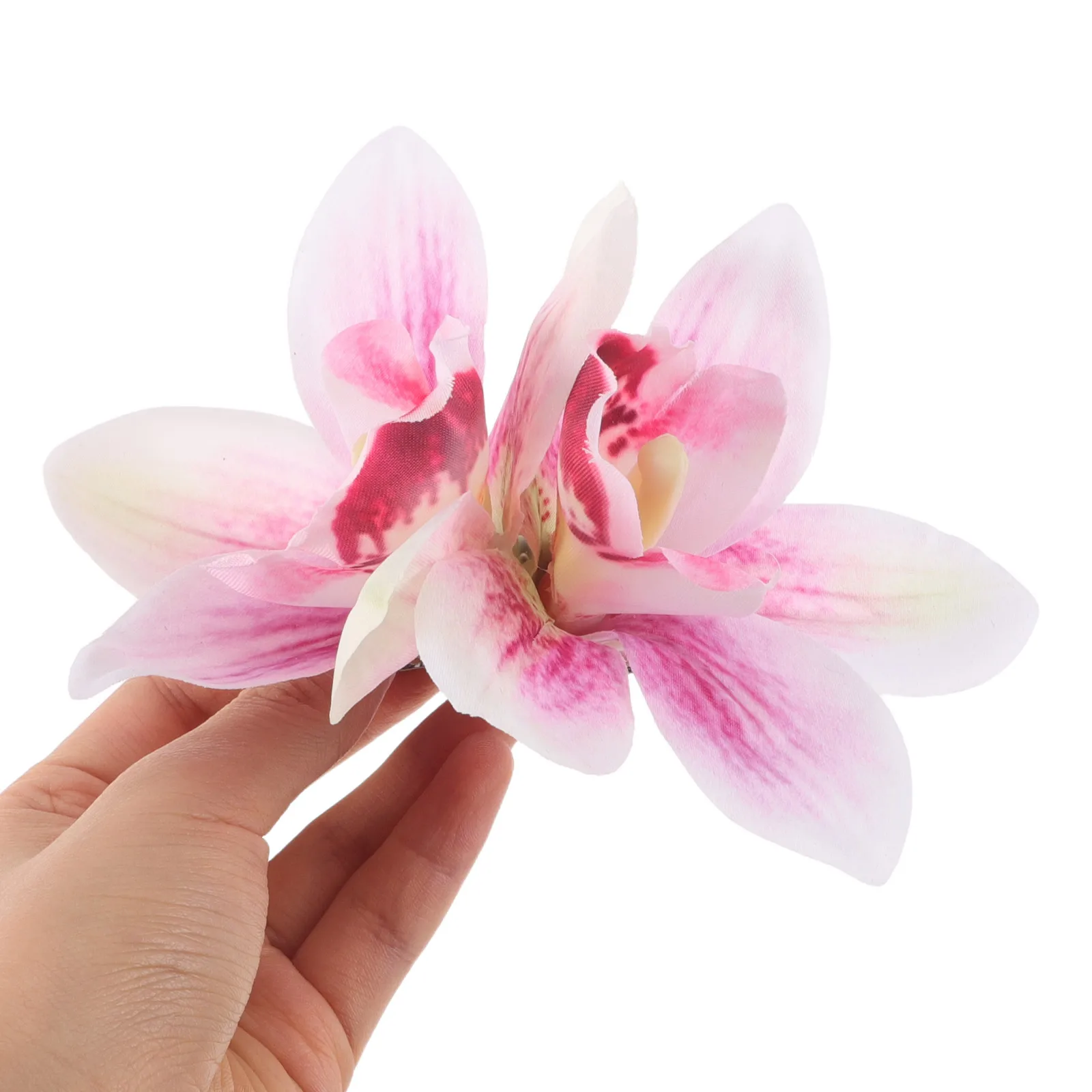 

4pcs Artificial Flower Hair Clips Design Boho Hairpins for Women Wedding Party Hawaiian Style Floral Decorators