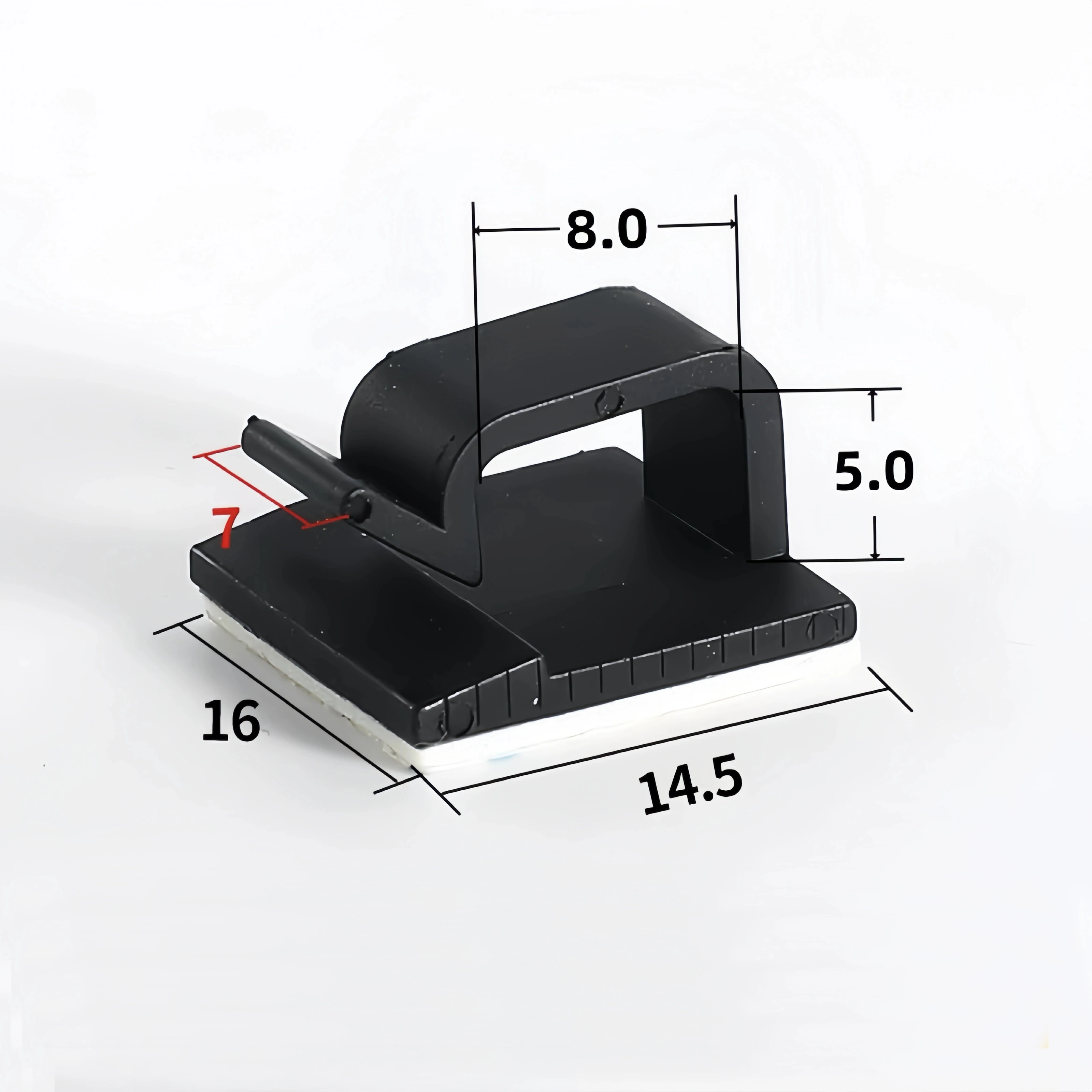 Charging Data Line Network Cable Finishing Line Clip Power Line Fixed Clip Self-Adhesive Pipe Line Alignment Multi-Purpose Clip