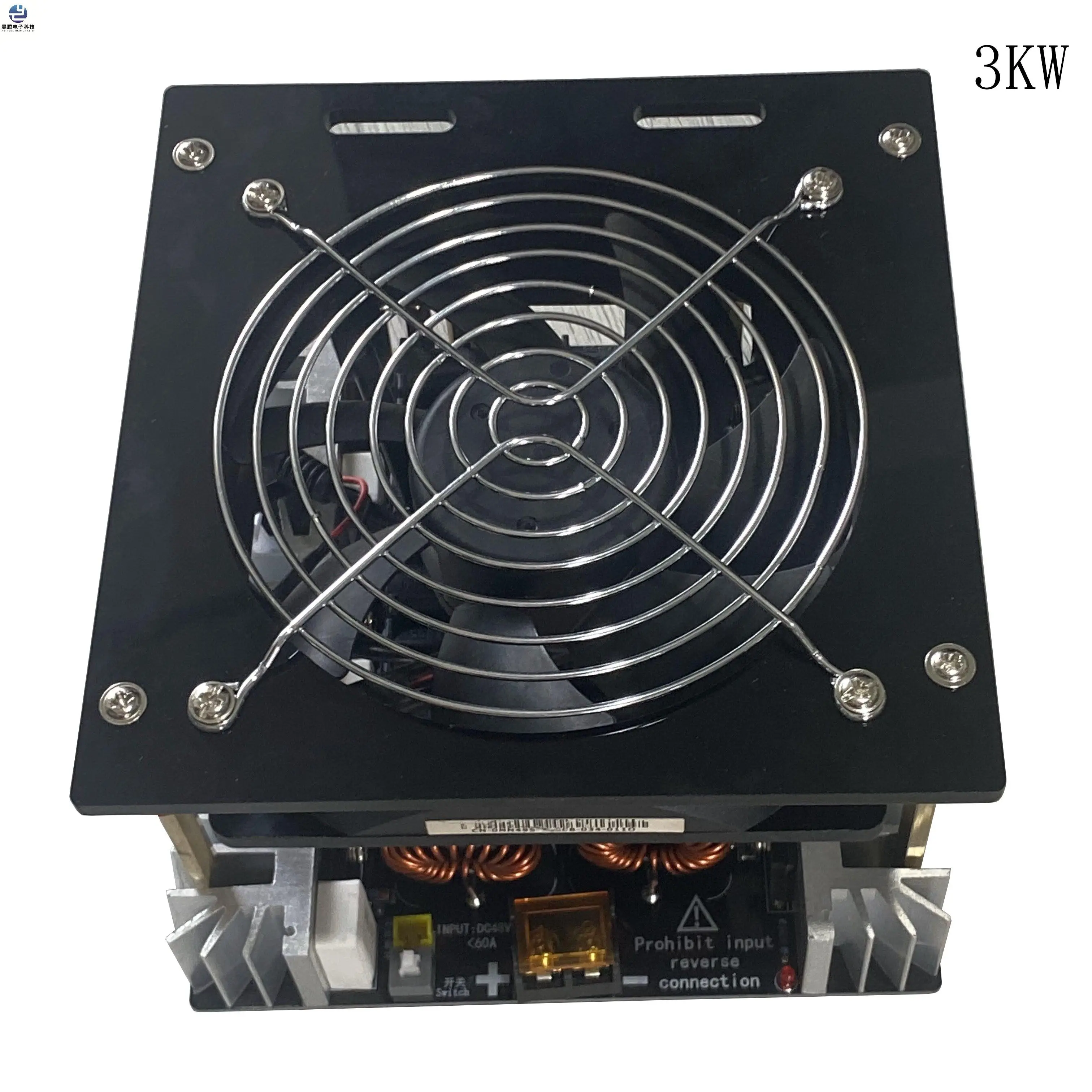 ZVS high-frequency induction heating 3000W high-power high-frequency machine intermediate frequency furnace without tap zvs