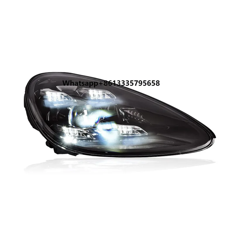 

HID Head Lamp for Porsche Cayenne 2011-2014 W/ AFS BLACK BEZEL Xenon Light Source Plastic Front Car Light Accessory 95863128401