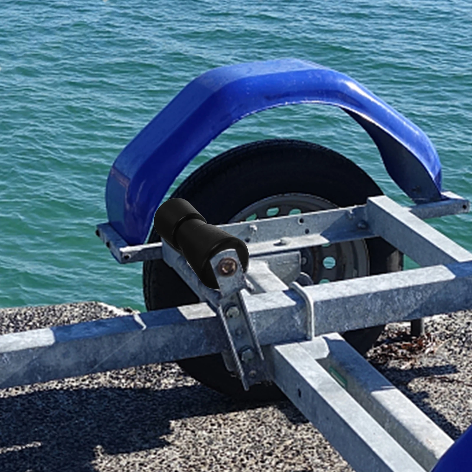 

Heavy Duty Boat Trailer Keel Roller Durable Smooth Easy Install For Rescue Boats Yacht Versatile Use Boat Replacement Roller