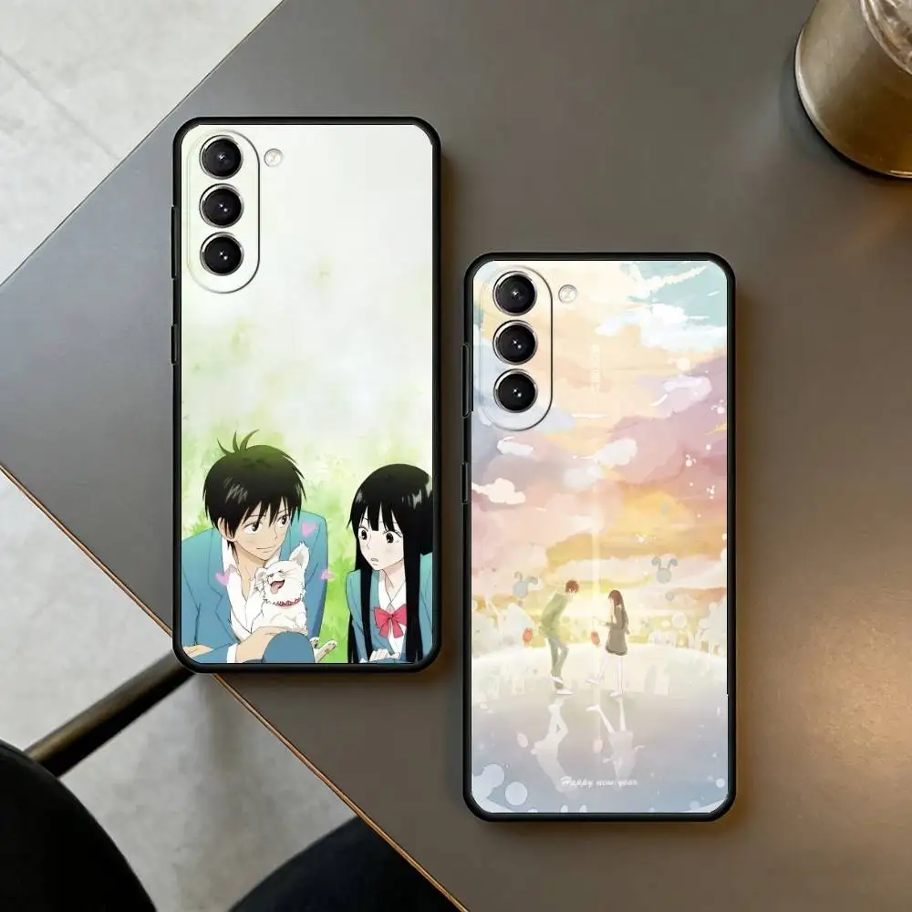 

K-Kimi ni Todoke S-Sawako Phone Case For Samsung S25,24,23,22,30,21,10,9,Ultra,Plus,Lite,FE,4,5 G Soft Black Case