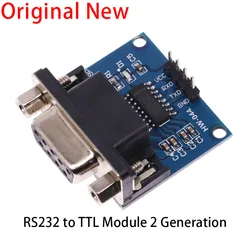 1PCS MAX3232 RS232 to TTL Serial Port Converter Module DB9 Connector MAX232