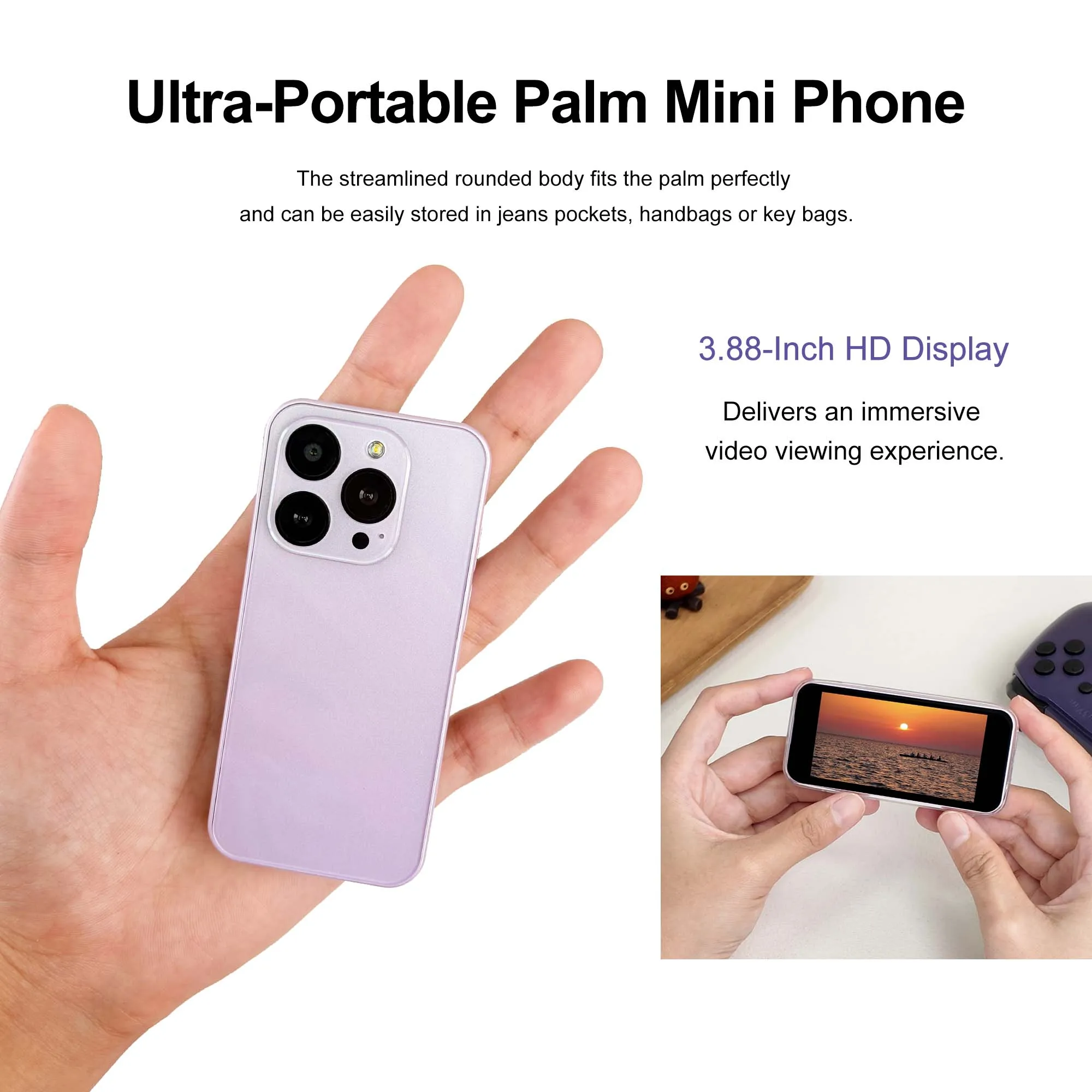 SERVO 19E MAX Mini Portable Smartphone Android 3G 3.88