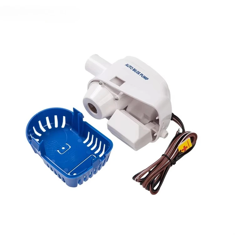 12V 24V OEM Submersible Solar Powered Electric Battery Powered Water Pump Similar To Rule Marine Automatic Bilge Pump for Boat