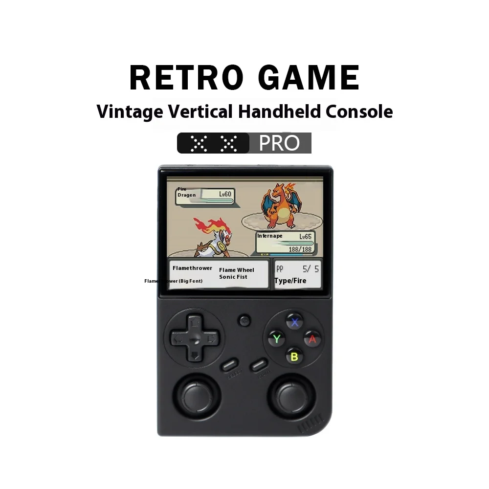 RG35XX PRO وحدة تحكم ألعاب محمولة 3.5 "IPS 640*480 شاشة لينكس 64 بت 3200 مللي أمبير واي فاي ريترو مشغل ألعاب الفيديو 64G + 256G #2