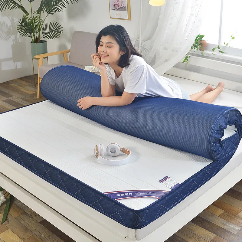 

New 5D mesh thickened breathable sponge mattress mattress slow rebound tatami cushion