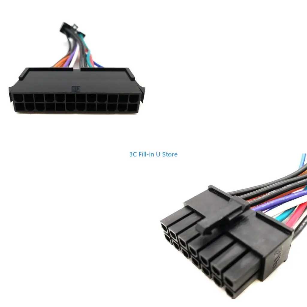 

G8TA 24Pin to 14Pin ATX Power Adapter Cable for M92P M93P H530 Q77 B75 A75 Q75 for ThinkServer TS140 TS440 Motherboard