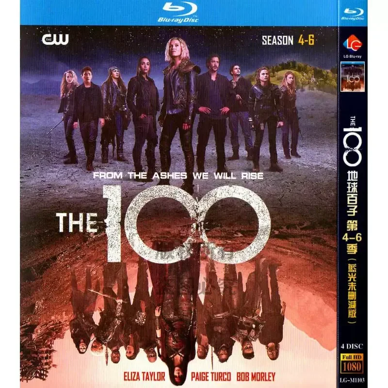 American Science Fiction Adventure TV Series Earth Hundred Season 1-7 Blu-ray BD High Definition 12 Discs