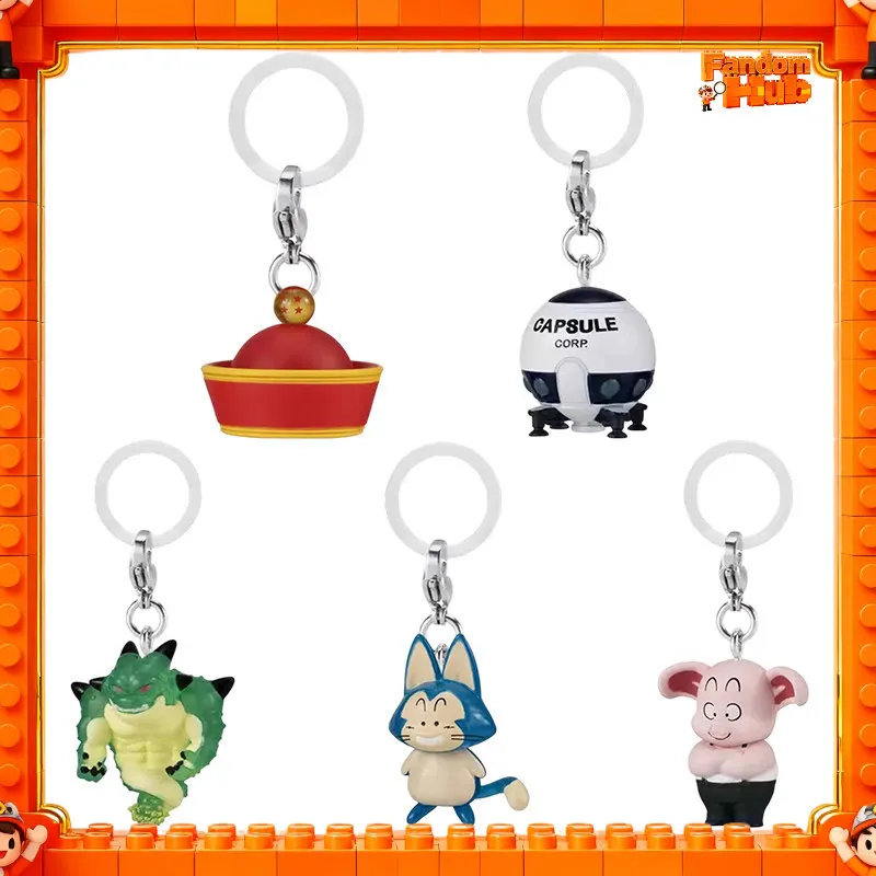 

Genuine Bandai Dragon Ball Gp Keychain Gohan Hat Pendant Series 03 Anime Collectible Backpack Charm Toy Fans Gift