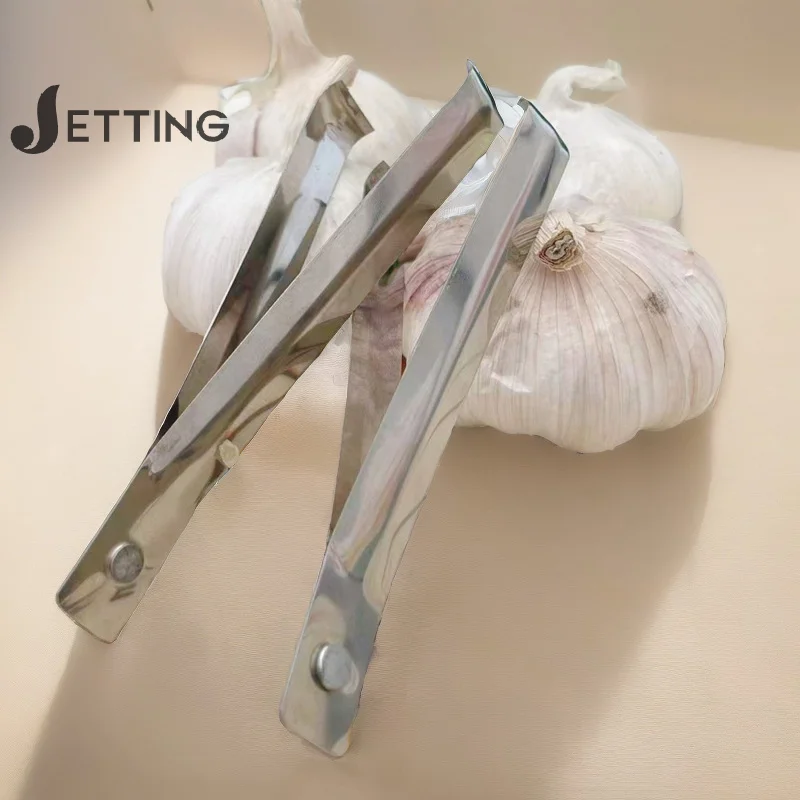 Stainless Steel Garlic Peeling Kitchen Hair Puller Pig Hair Clip Fish Bone Clip Tweezers Chicken And Duck Feathers Garlic Clip