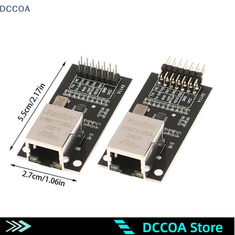 1 ชิ้น 5.5*2.7 เซนติเมตร LAN8720 โมดูลตรง/Bent เข็มโมดูลเครือข่าย Ethernet Transceiver RMII อินเทอร์เฟซ Development Board