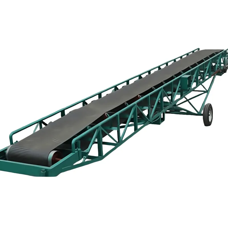 Mining Powder Mobile Belt Conveyor B500 B650 Custom Machine For Medium Long Distance Ore Material Transportation Mining Work