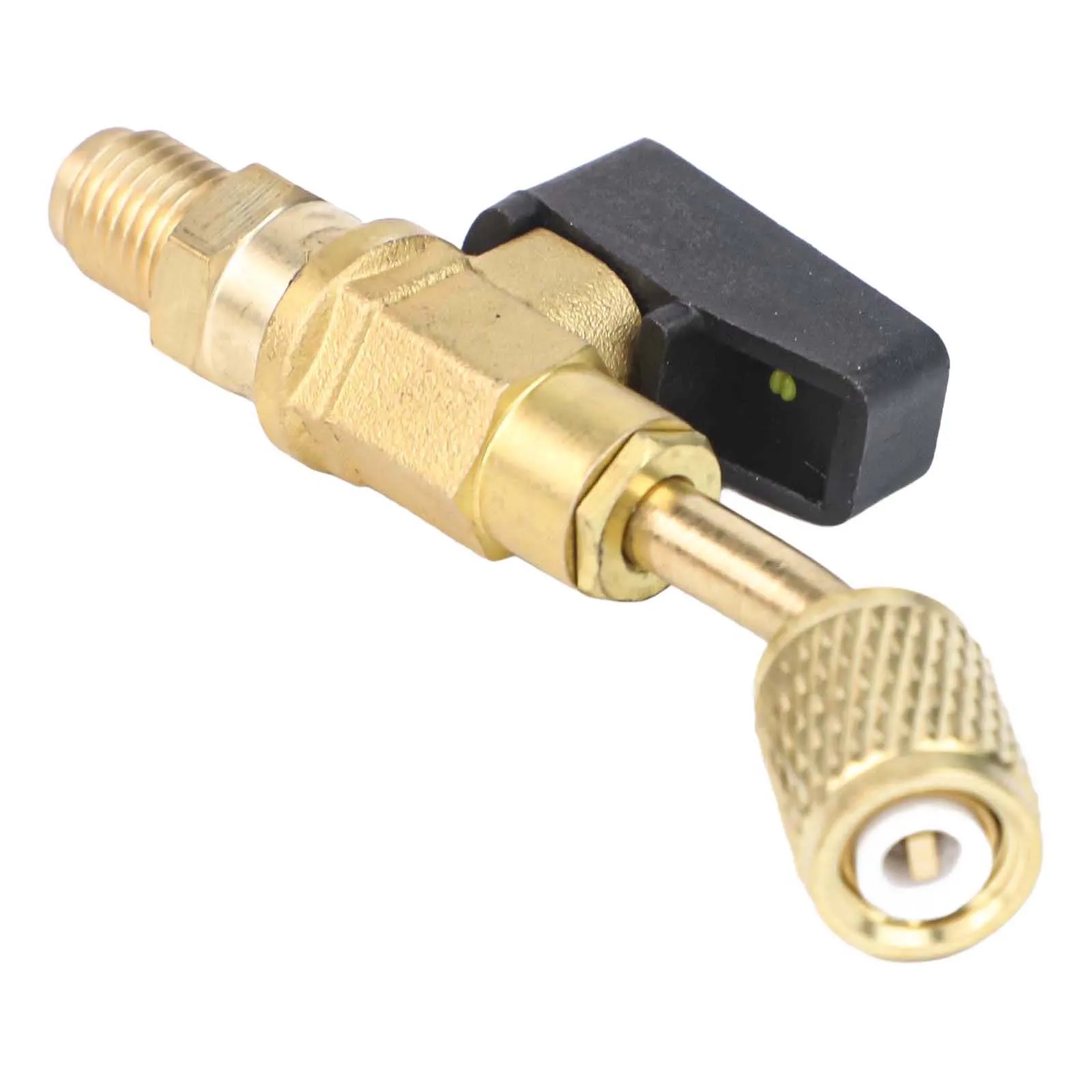 

HVAC Charging And Recovery Kit Angled Valve Kit 5 16Inch Female To 1 4Inch Male Air Conditioning Valve High Pressure Capacity