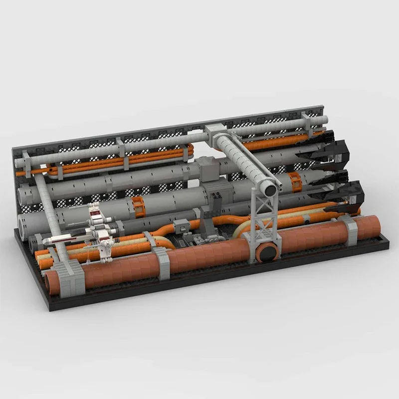 2469 шт. серии Moc Star Battle VI-Смерти Звездный лабиринт для бега, креативная модель, образовательные строительные блоки, игрушка в подарок