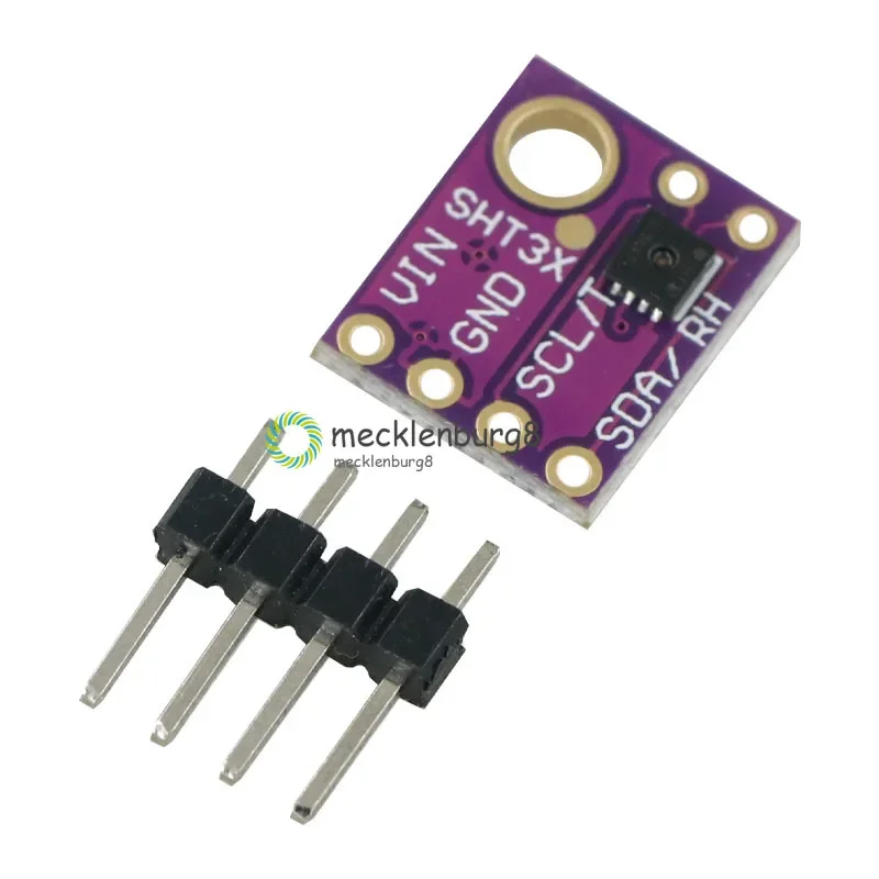 

Original I2C SHT30 SHT30-D Digital Output Temperature Humidity Sensor Accuracy Breakout Weather SHT30-DIS For Arduino Module