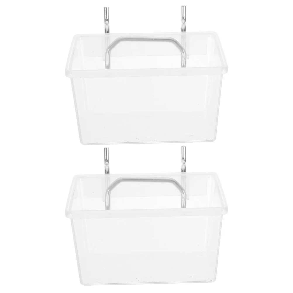 2 Sets Classification Storage Box Pegboard Wall Organizer Bin for Garage Utility Bins Shop Crate