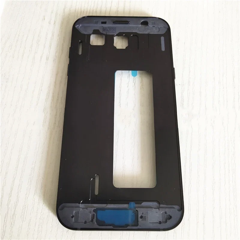 Middle Frame Plate For Samsung Galaxy A3 A320 A5 A520 A7 A720 2017 Version Mid Chassis Bezel Housing With Power Side Button